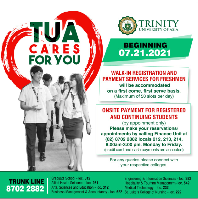 Home: - Trinity University of Asia