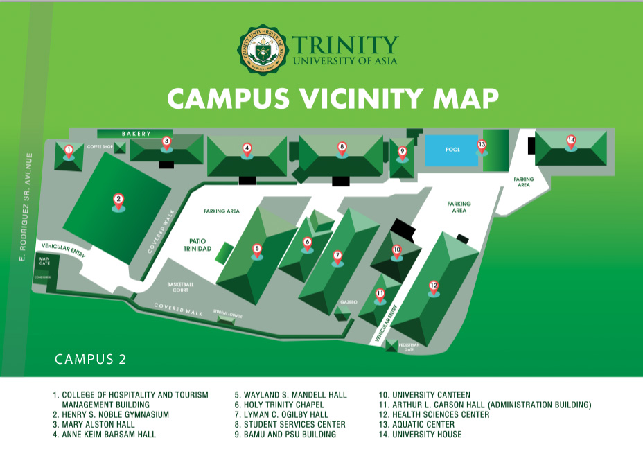 Trinity College Hartford Campus Map