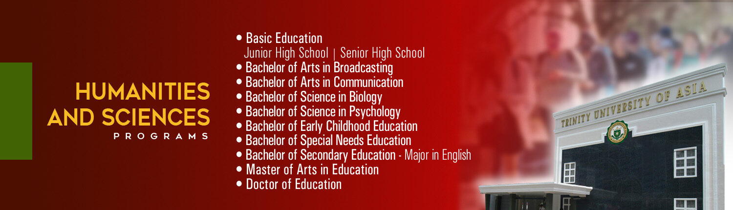 Home: - Trinity University of Asia